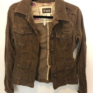Women’s y2k corduroy brown jacket